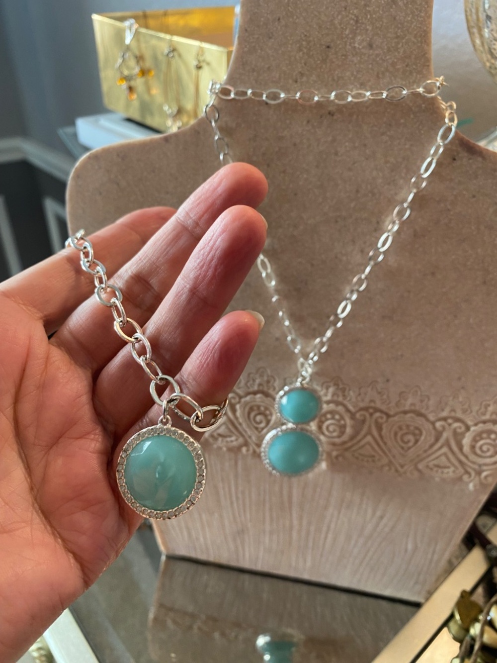 Y2K 3 PC  AVON NECKLACE/EARRINGS/BRACELET SET - NWOT